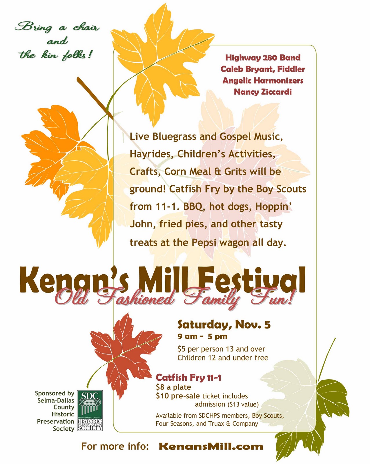 fall flyer templates