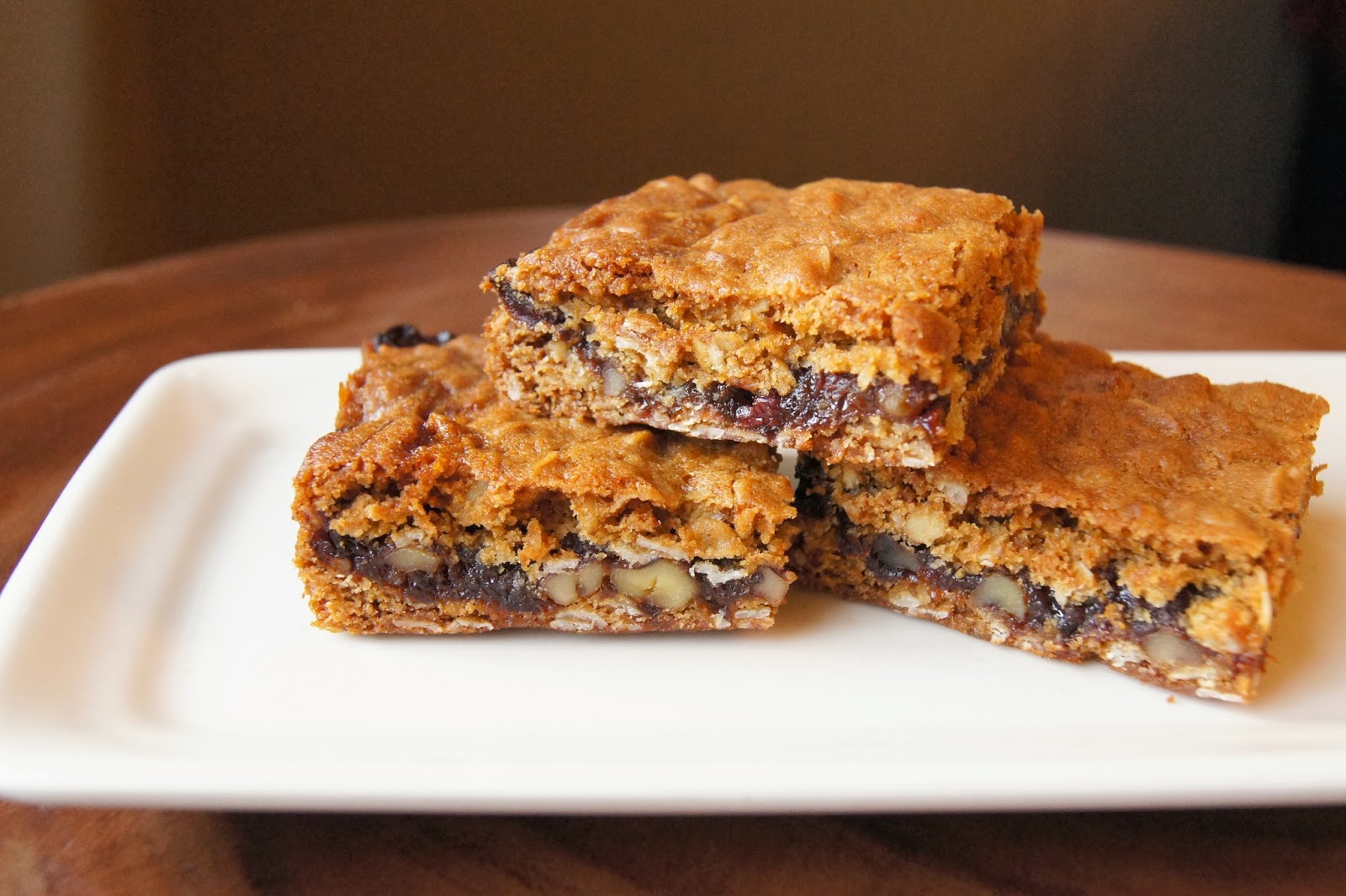 Dried Plums, Humdrum Sweet Tart Oat Nut Bars Ipso Fatto