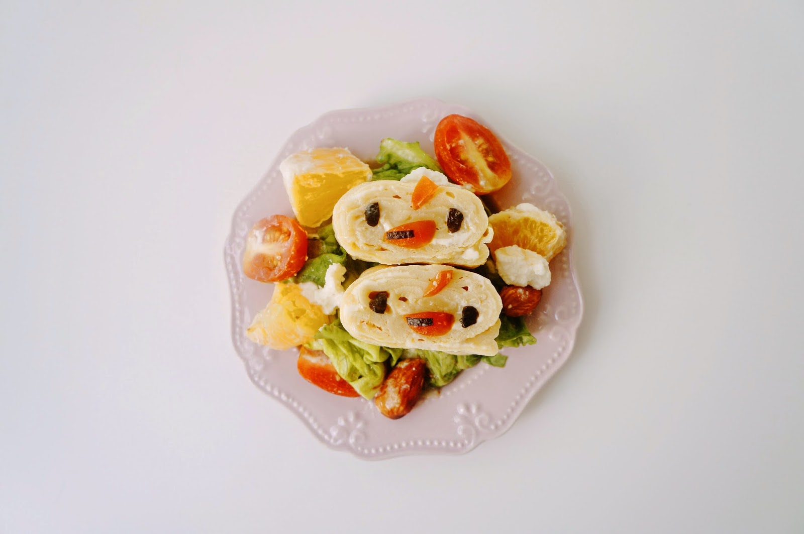 Chicky Tamagoyaki Bento Salad - Sumopocky