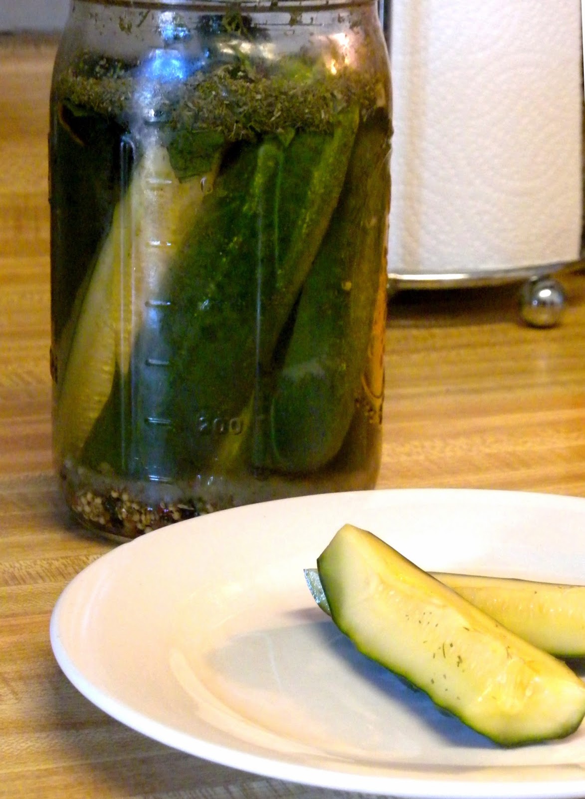 Cooking To Die For Bloody Mary Dill Pickles and Sour Herb Dill Pickles