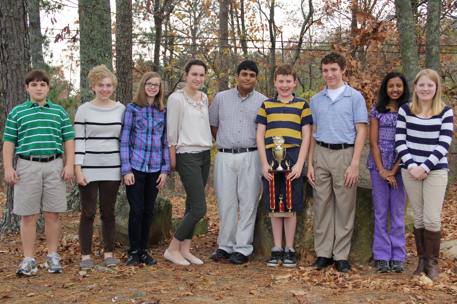 The Donoho School Middle School Quiz Bowl Wins Donoho Tournament