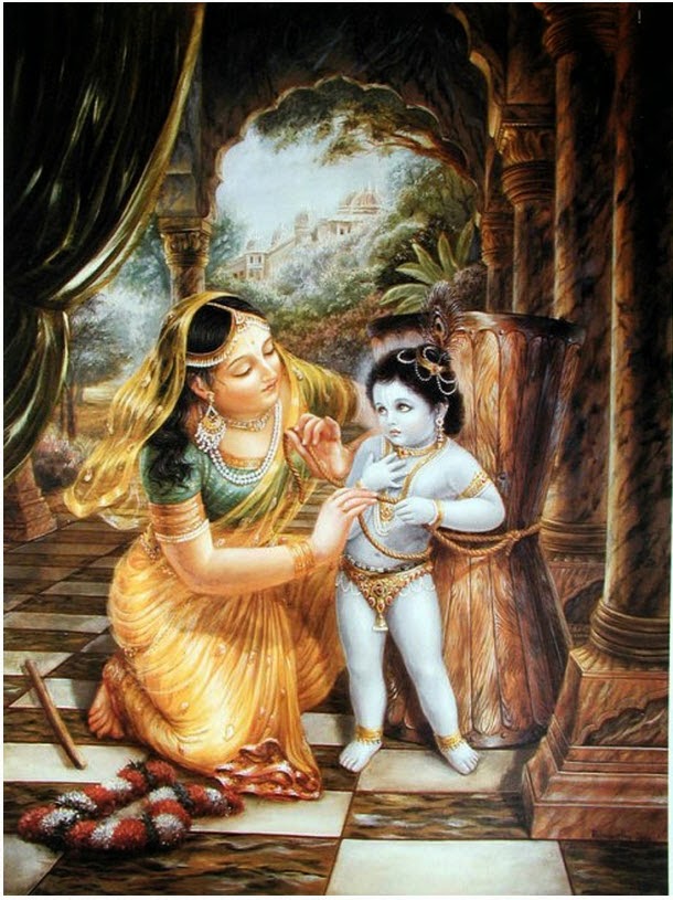 Mother Yashoda and Krishna Mother Yashoda and Krishna