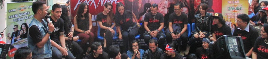 Jumpa Perss film Rock N Love KOTAK Band Jumpa Perss film Rock N Love KOTAK Band