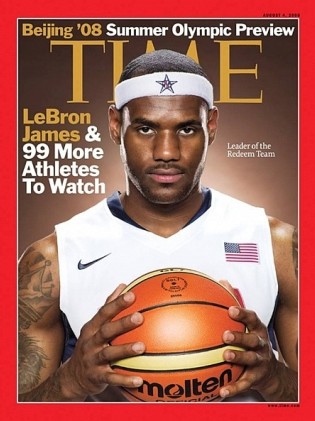 Sports Chatterings: Miami Heat Stars Magazine Covers Lebron James