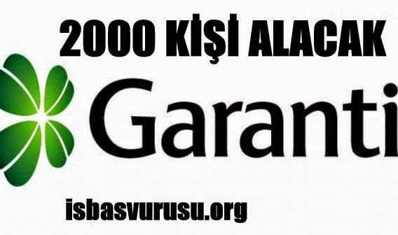 garanti bankası banka iş ilanları