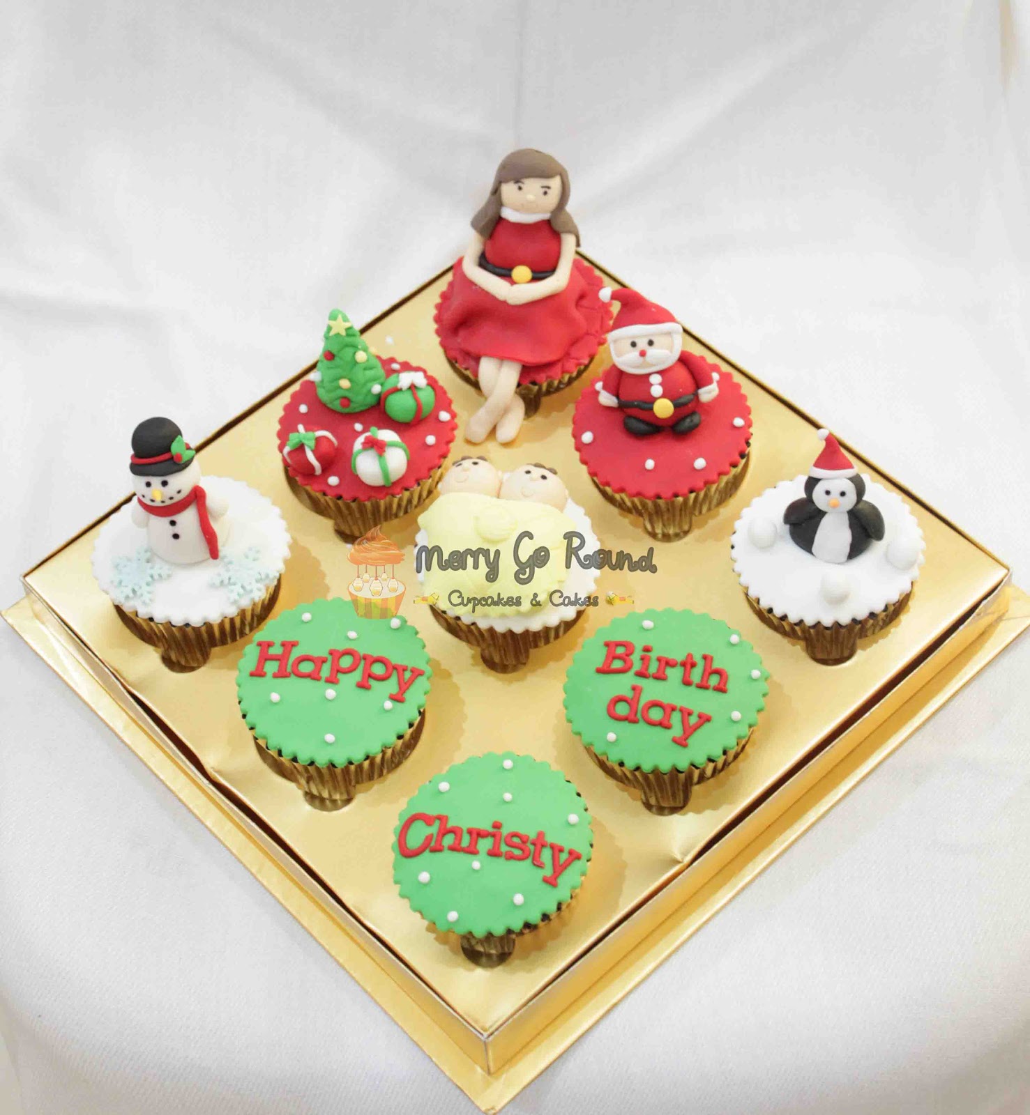 Merry Go Round Cupcakes &amp; Cakes Happy Birthday Christy!!