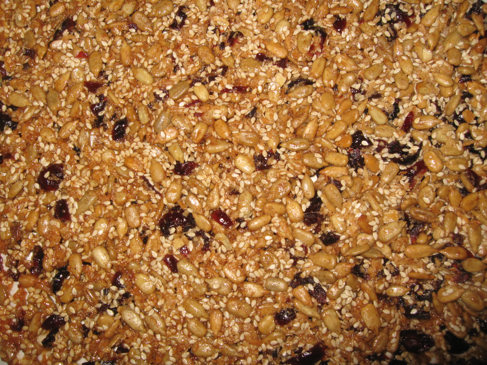 Sunflower Sesame Seed Brittle Chew and a Food Truck mysavoryspoon