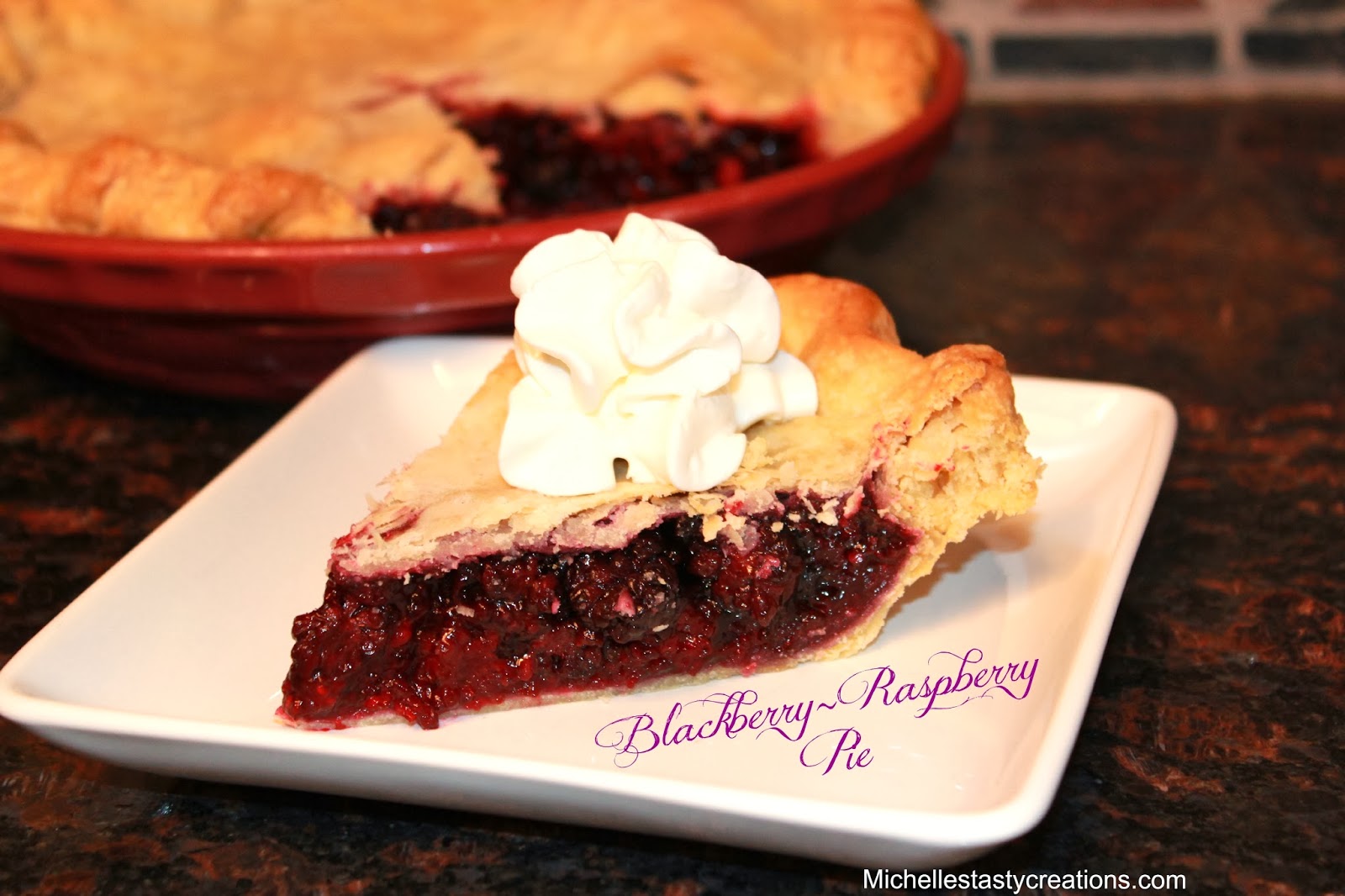 Michelle's Tasty Creations BlackberryRaspberry Pie