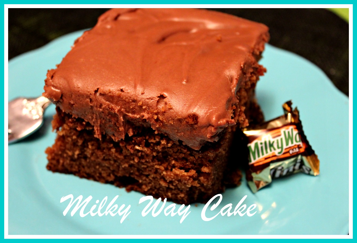 Sweet Tea and Cornbread Milky Way Cake!