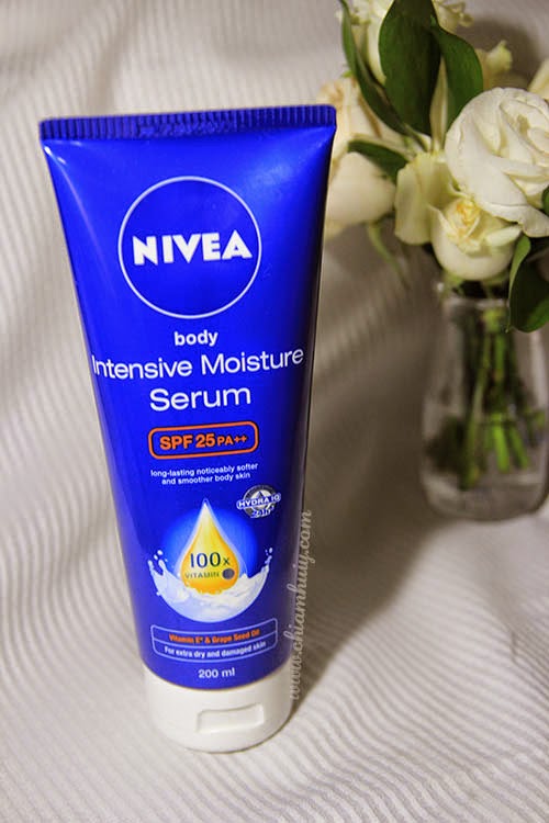 NIVEA Body Intensive Moisture Serum SPF 25 Review Celine Chiam