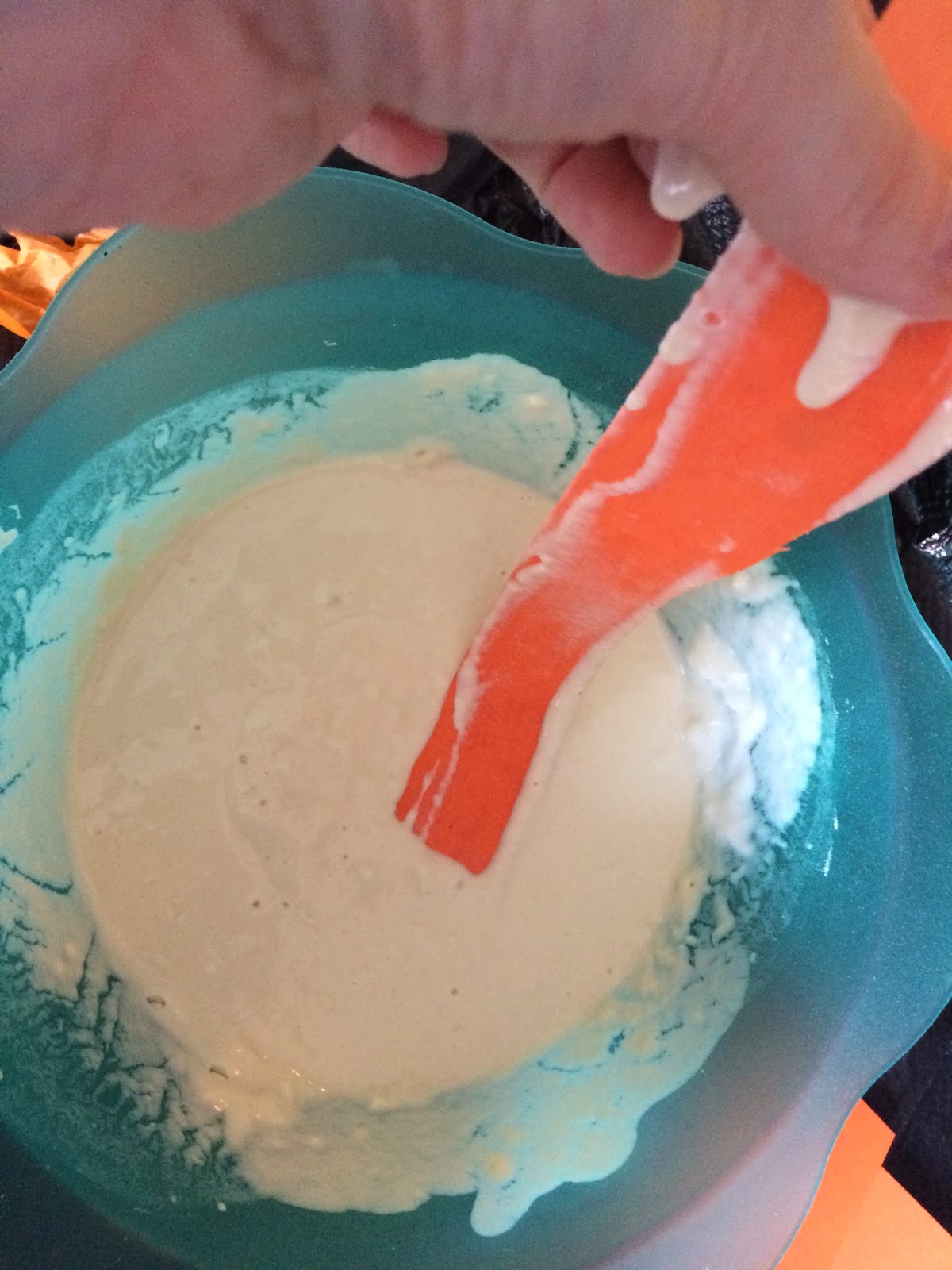 Mini and Mommies Paper Mache Pumpkin Fall Art Activity