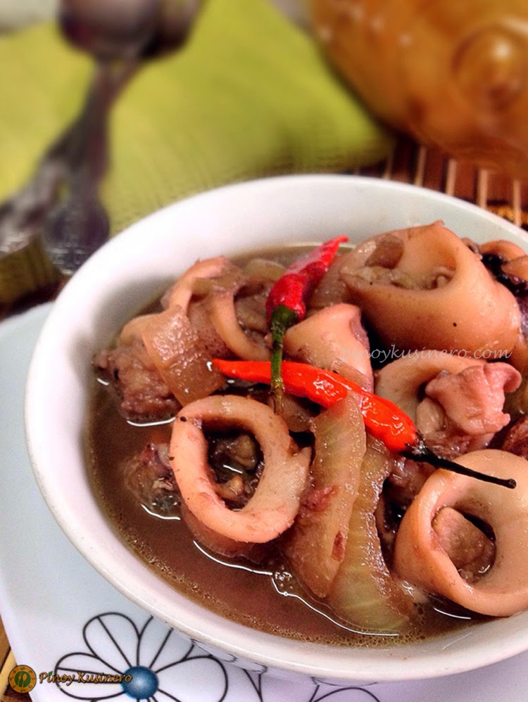Adobong Pusit (Squid Adobo) | Pinoy Kusinero