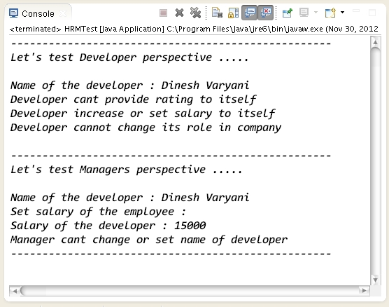 proxy design pattern