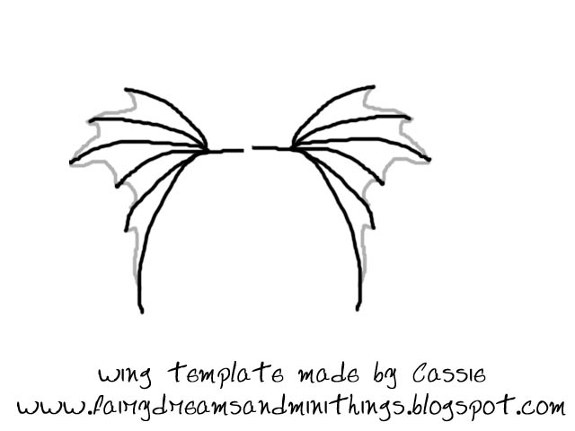 fairy wings template
