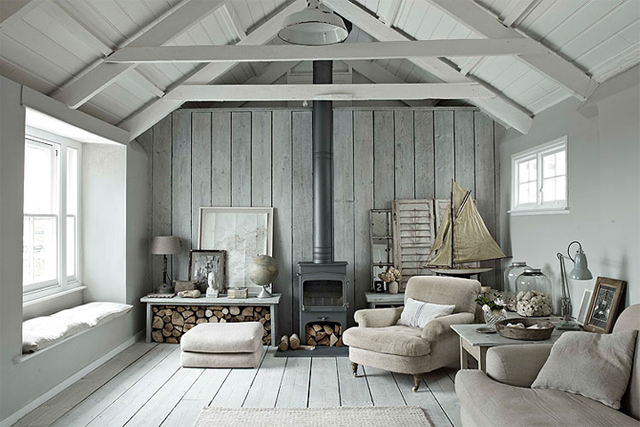 Neo arquitecturaymas: Interiores en blanco y gris