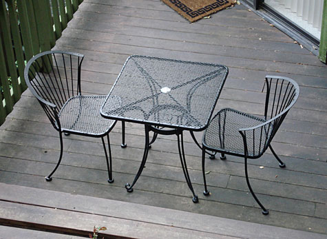 Wrought iron table chairs designs ideas. | An Interior Design
