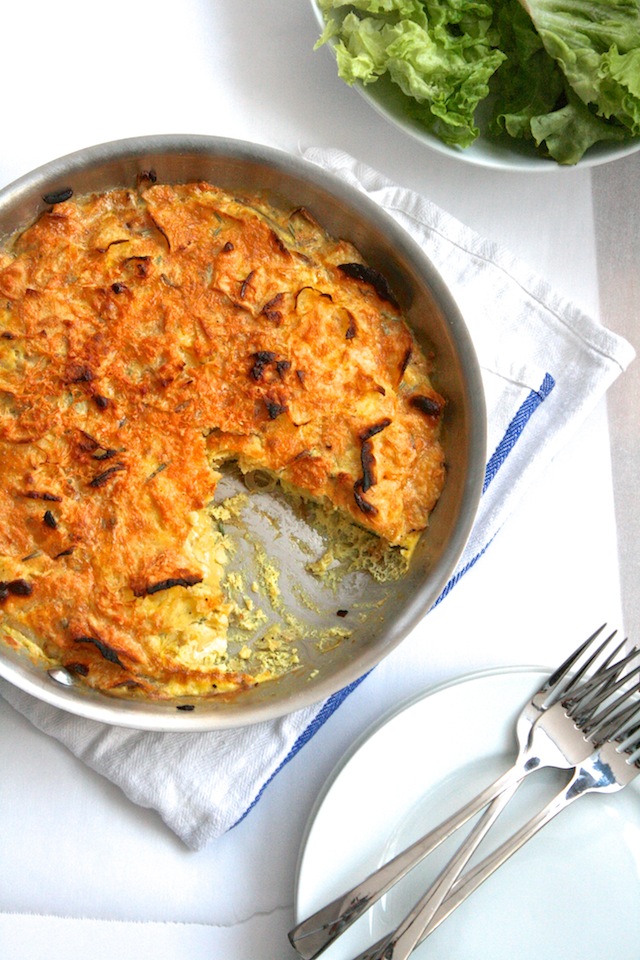 The Ultimate Potato Chip Omelet—Playful Twist On A Spanish Tortilla