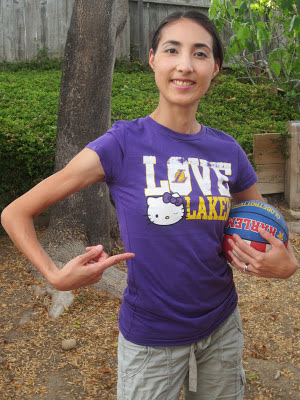 Love Lakers...and Hello Kitty