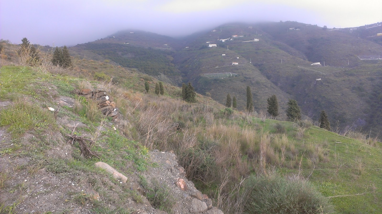 Búscame en la montaña Almuñécar subida a las antenas (Loma del Gato)