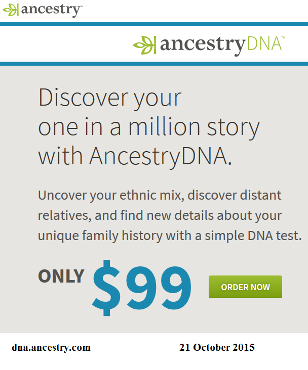 Family History Research by Jody Lutter 23andMe Price Increase