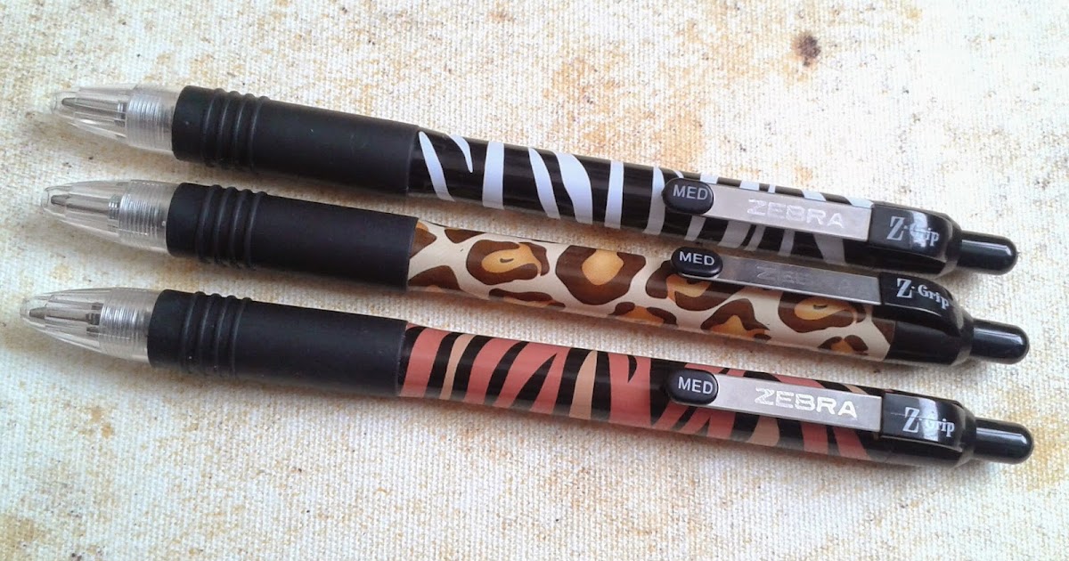 Pen Collection geekery Zebra Z Grip Animal pens