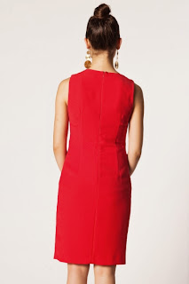kırmızı elbise modeli