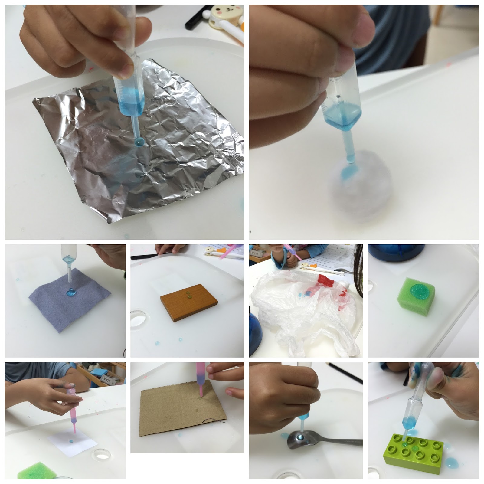 my lovely motherhood Does bird feather absorb water?