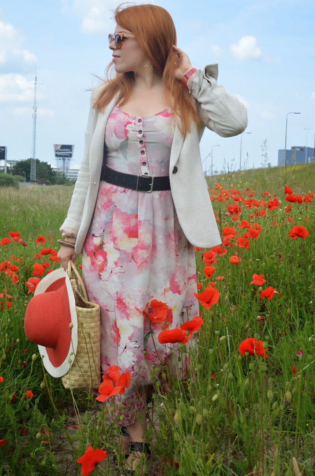 Fashion Bridge My Looks: Poppies Fashion bridge, fashion-bridge blog, fashion-bridge.blogspot.com, street style, street fashion, street style the Netherlands, Kelly Love, Kelly Love dresses