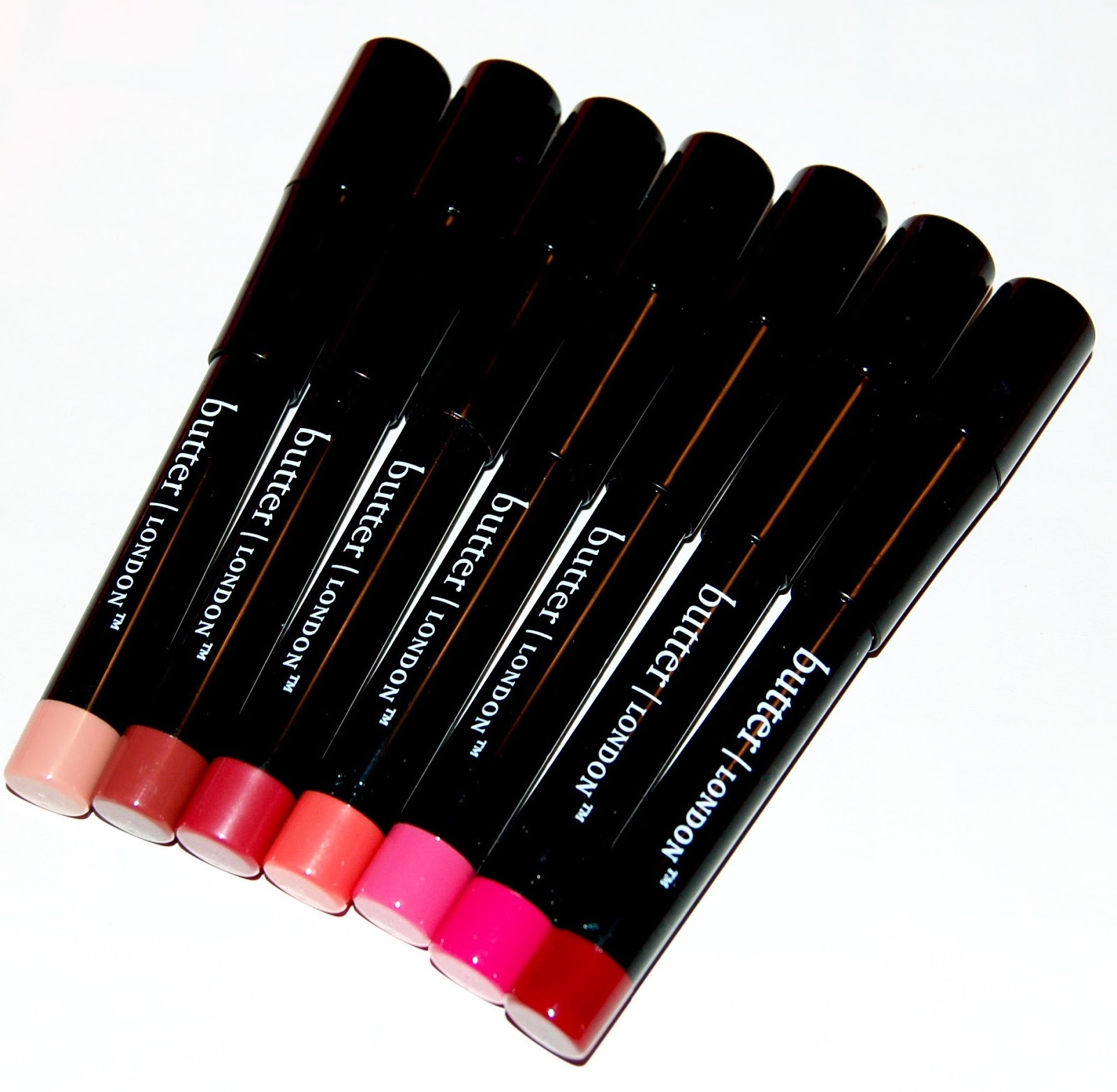 Butter London Bloody Brilliant Lip Crayons Review & Swatches* The