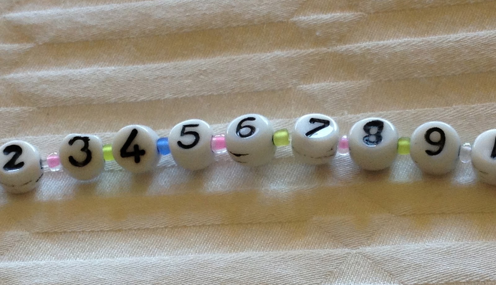 MissesStitches Counting Bracelet