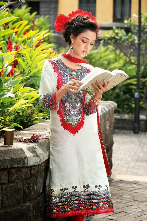 BIBA New Suits Summer Collection 2014 for Women