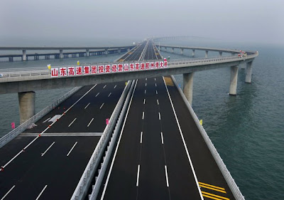 Sea Bridge in China