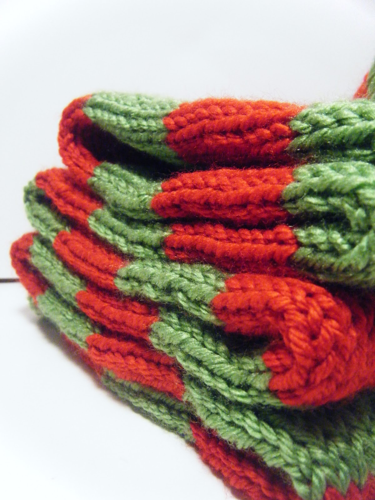 Custom Knit Scarves and Beanies Hand Knit Christmas Scarf!