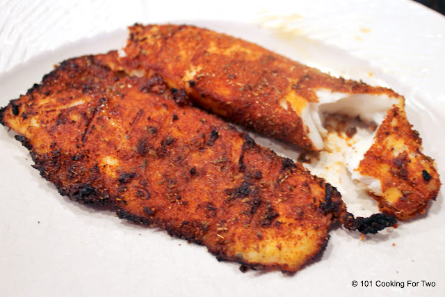 The Best Grilled Blackened Tilapia from 101 Cooking For Two