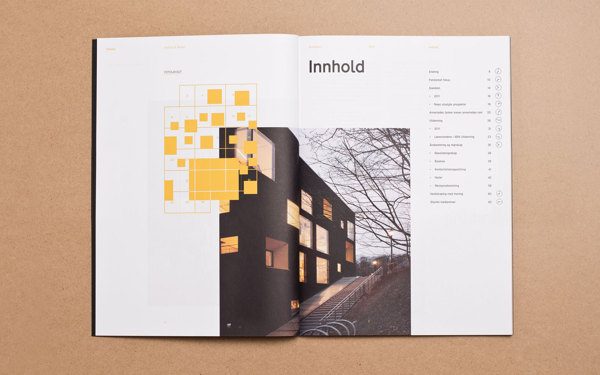 financial report design