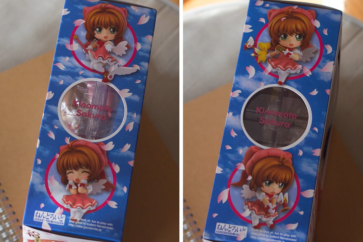 side of box with different poses sakura nendoroid side of box, with different poses