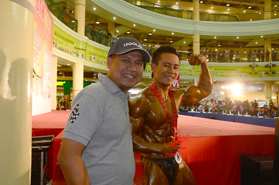 me (72kg) and the Gold Winner, Mohamad Naim Ponngoh (under 60kg) from Johor