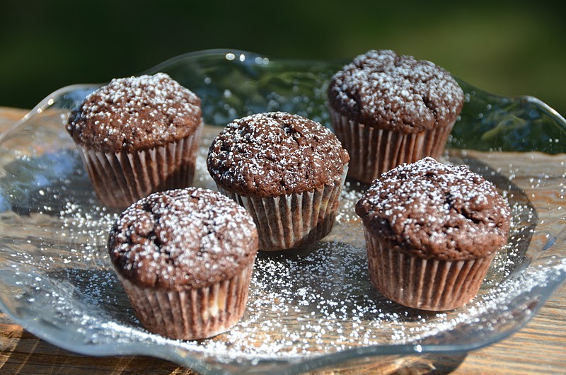 Playing with Flour Mini chocolate yogurt snack cakes