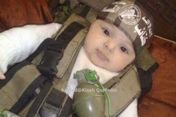 Masyaallah.....Bayi Comel Siapakah Ini Yang Dijadikan P3ng3bom Berani Mati?