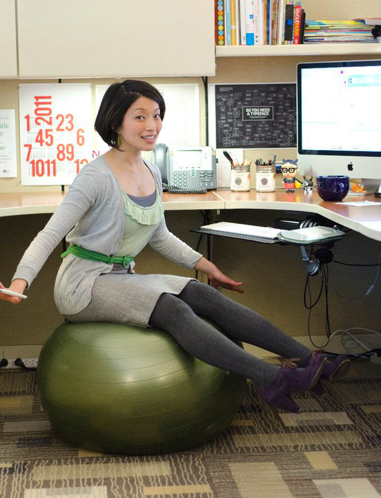 inside workplace wellness Bouncing While You Work Swapping Your