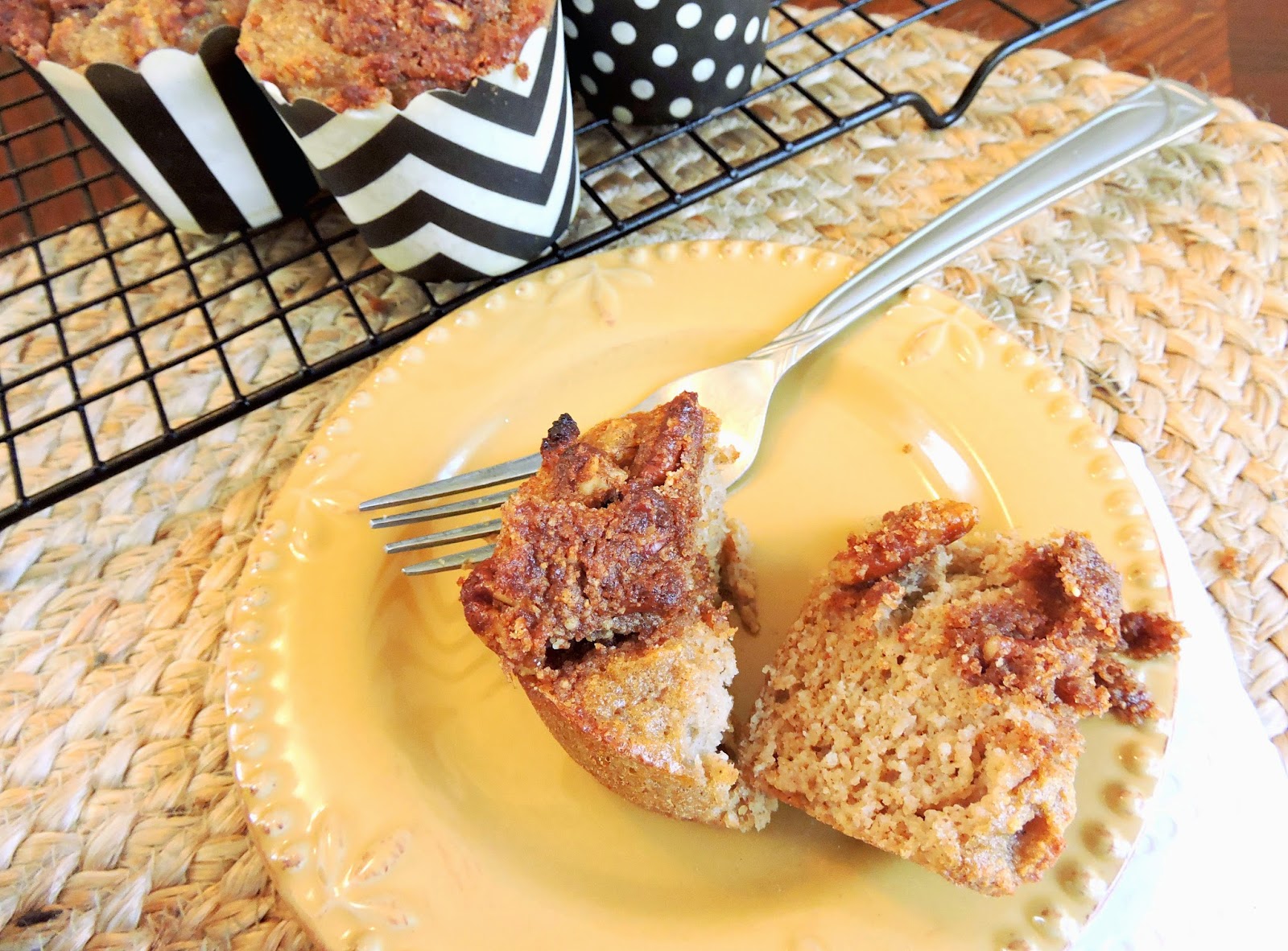 Just Jessie B Cinnamon Apple Coffee Cake Muffins