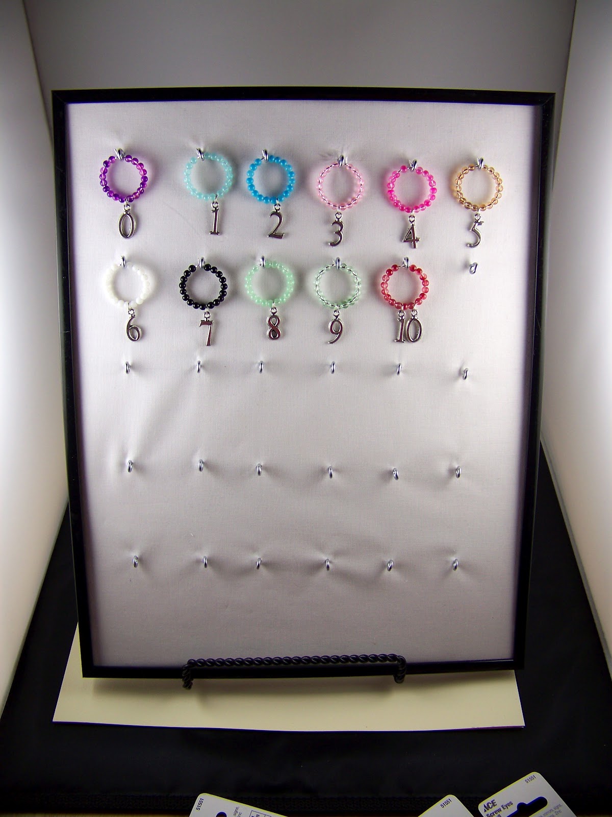 Absolutely Kismet Wine Charm Display How To