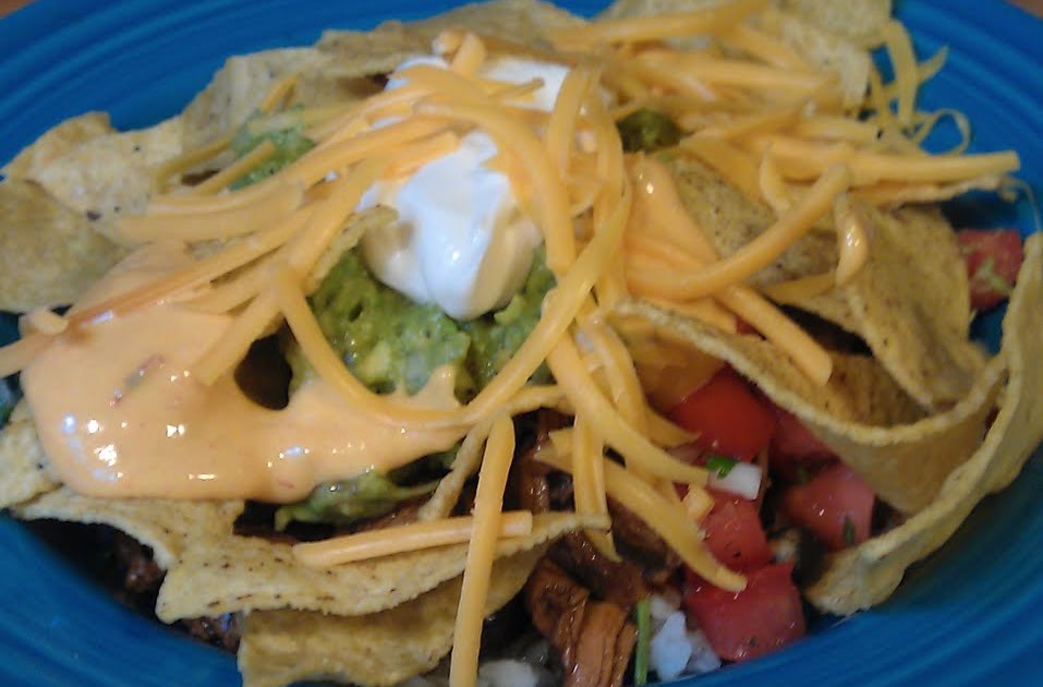 handle•like•candy Queso Chicken "Burrito" Bowl