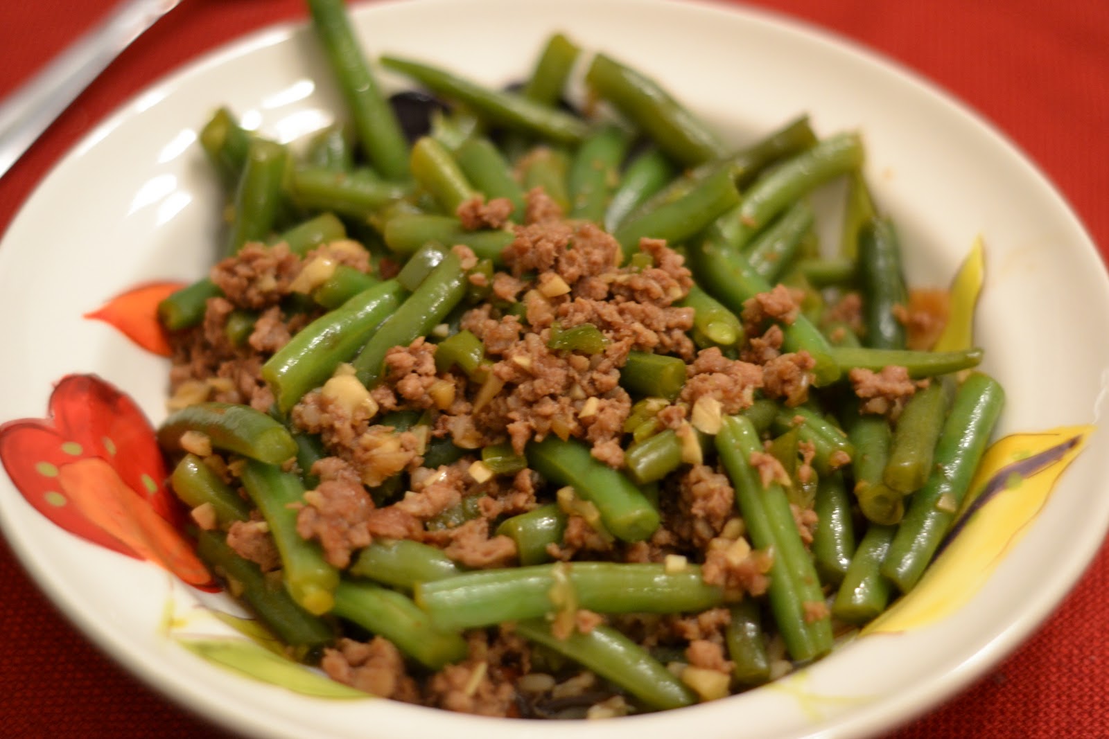 the eibls Green Beans with Pork