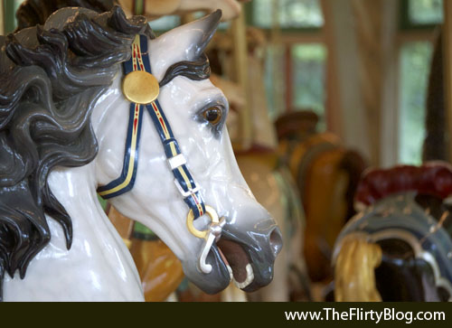 white carousel manual