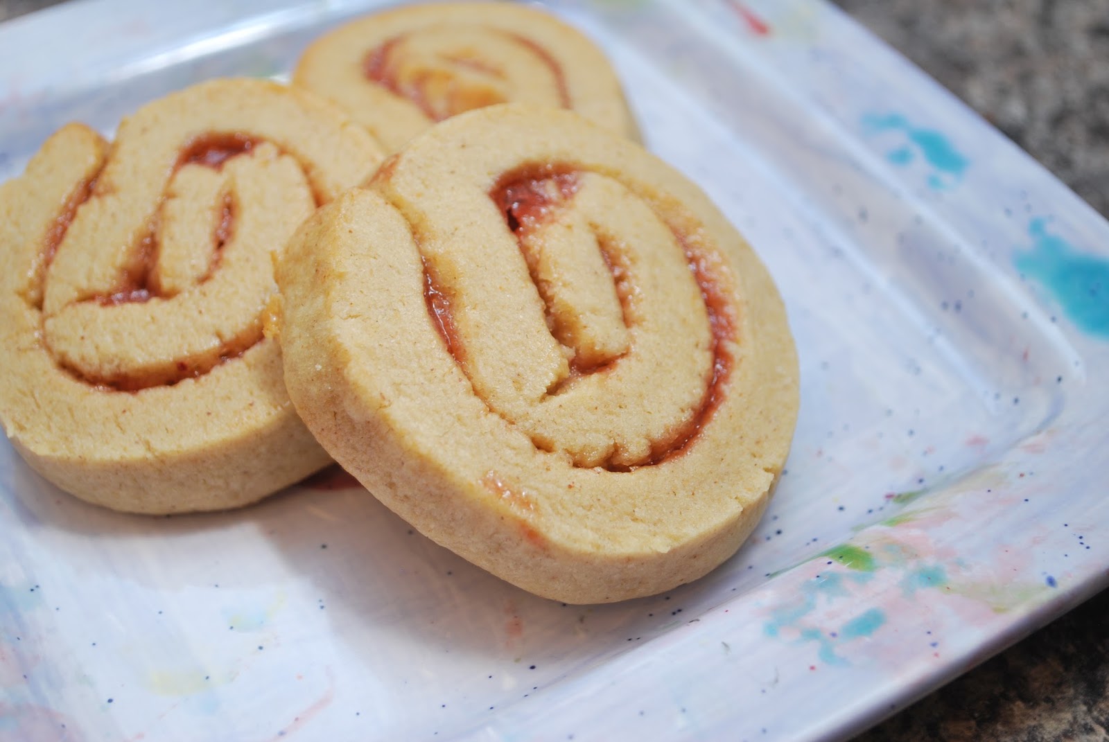 This Is Not My Home Peanut Butter and Jam Pinwheel Cookies Home