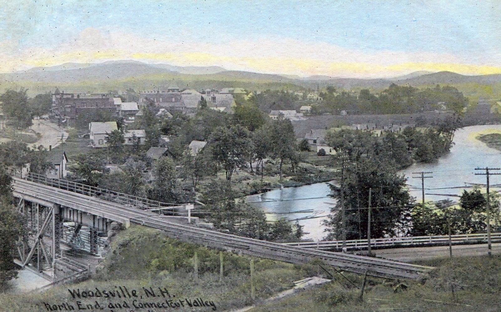 transpress nz doubledeck rail/road bridge, Woodsville, New Hampshire