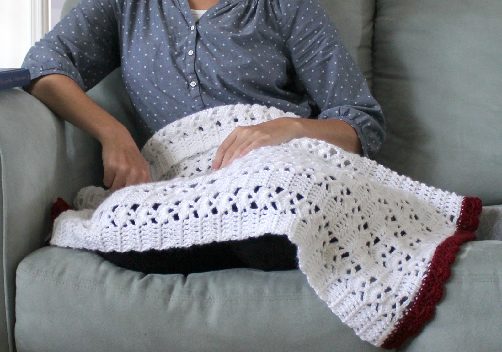 Love City: crochet love {lap blanket}