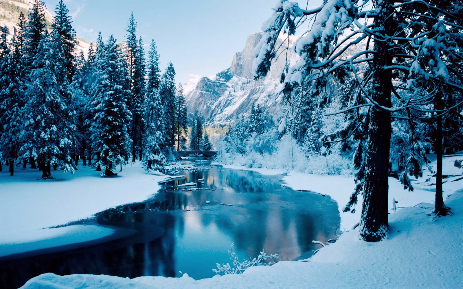 Desktop Backgrounds 4U: Winter Scenes