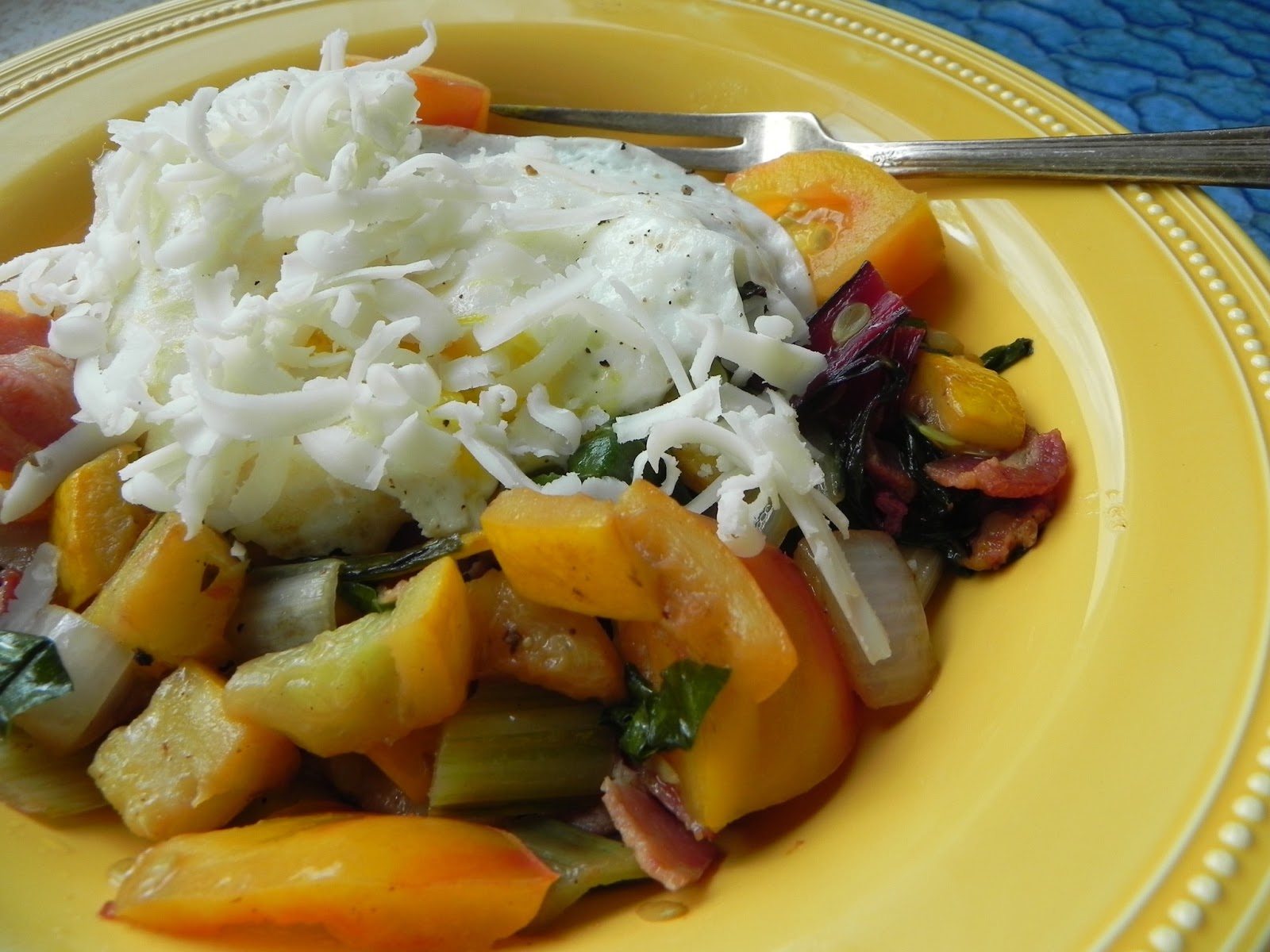 Let Them Eat Healthy Summer Vegetable Hash